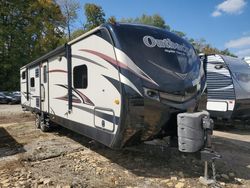 Salvage trucks for sale at Ellwood City, PA auction: 2015 Keystone Outback 323BH
