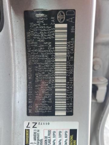 2006 Toyota Corolla Matrix XR