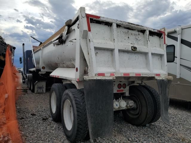 1999 Kenworth T800 Semi Truck With END Dump Trailer