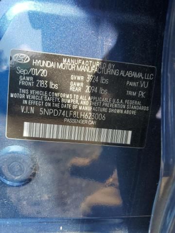 2020 Hyundai Elantra SE