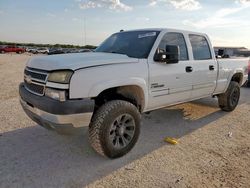 Salvage cars for sale from Copart San Antonio, TX: 2005 Chevrolet Silverado K2500 Heavy Duty