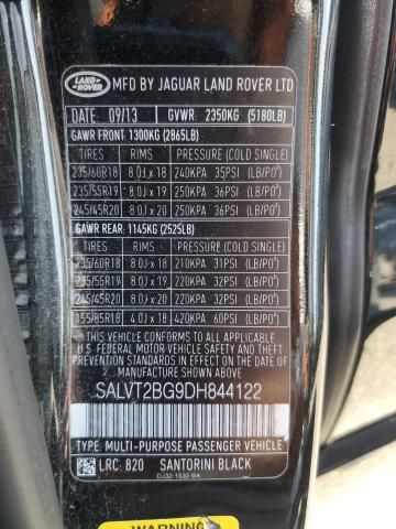 2013 Land Rover Range Rover Evoque Dynamic Premium