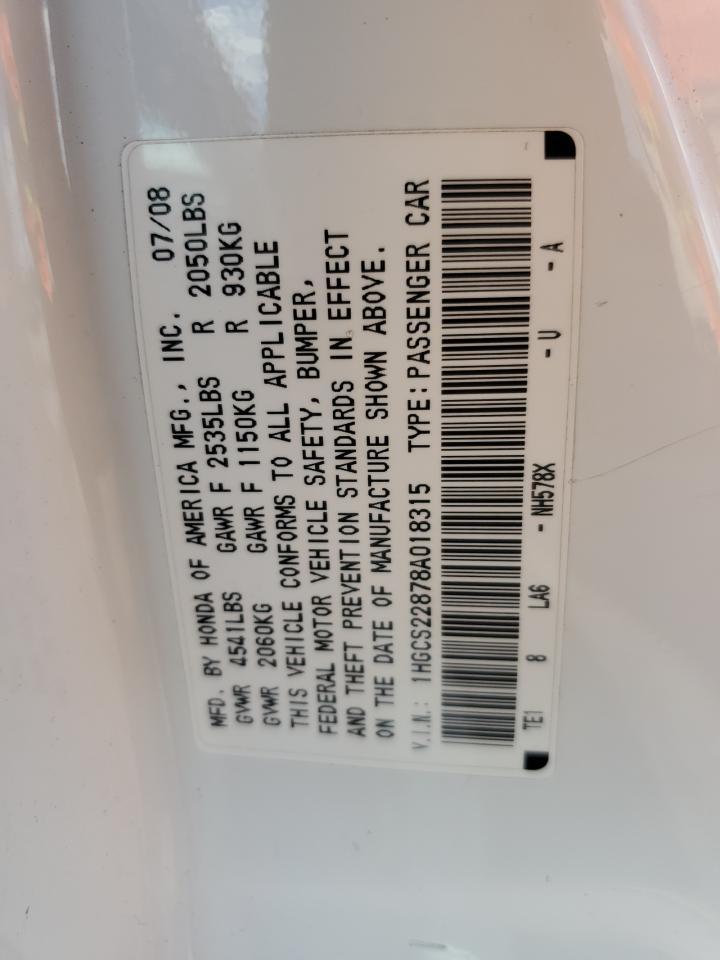 2008 Honda Accord exl