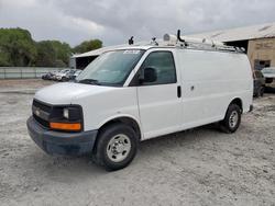 Salvage trucks for sale at Corpus Christi, TX auction: 2013 Chevrolet Express G2500