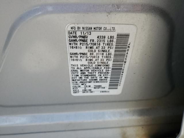2014 Nissan Rogue Select S