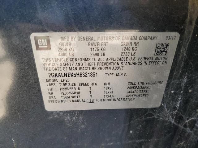 2017 GMC Terrain SLE