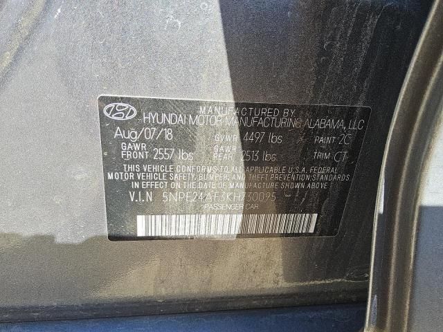 2019 Hyundai Sonata SE
