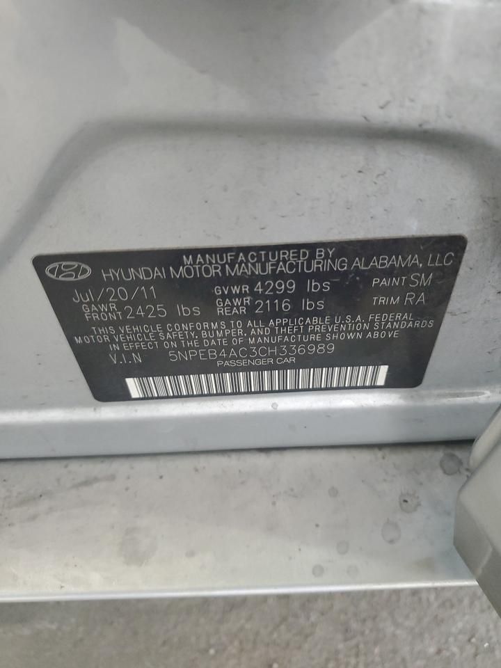 2012 Hyundai Sonata gls