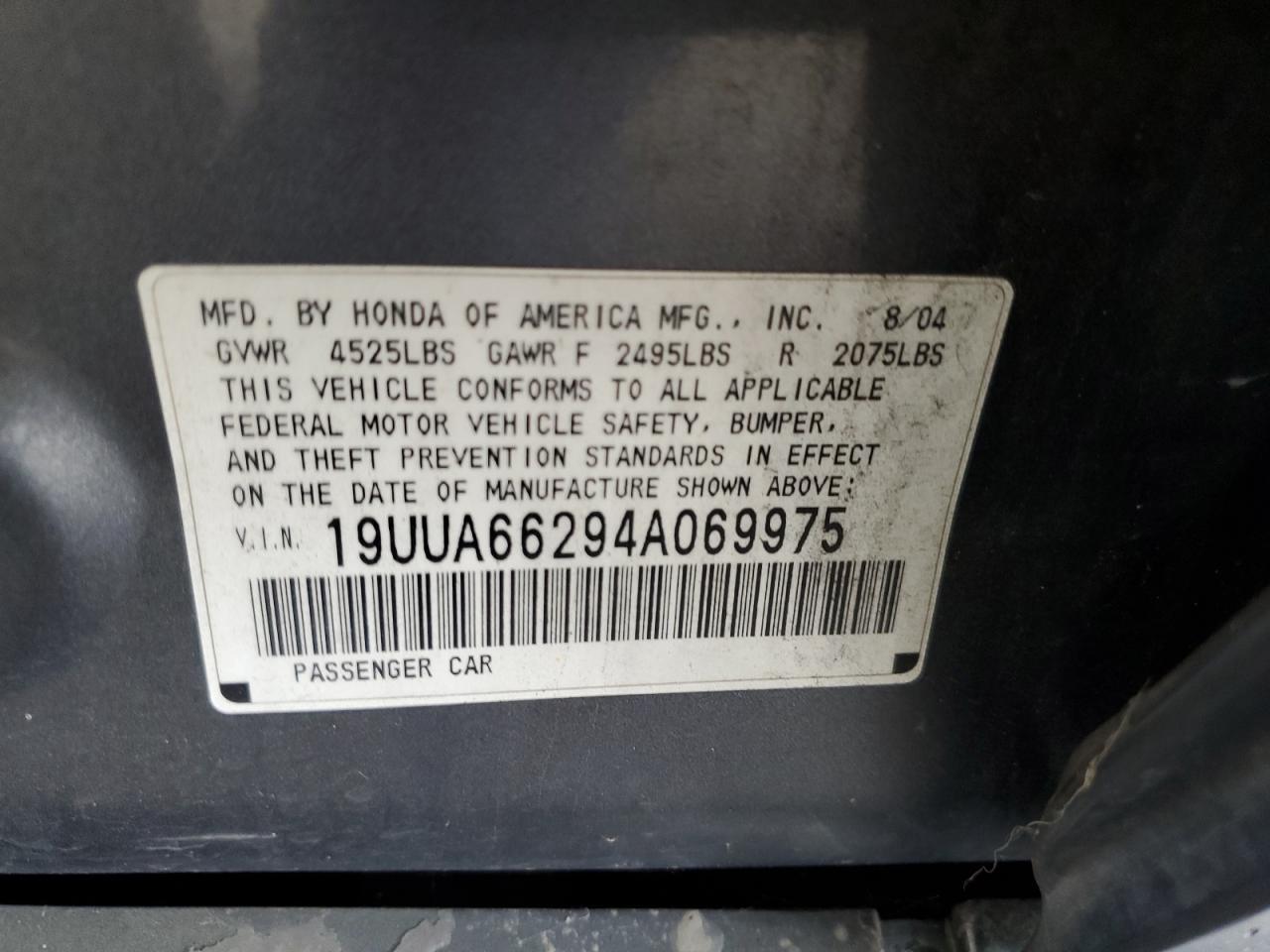 2004 Acura TL