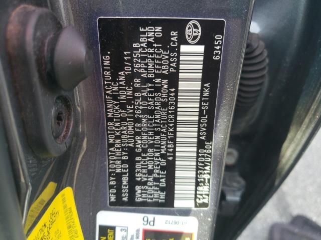 2012 Toyota Camry Base