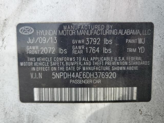 2013 Hyundai Elantra GLS