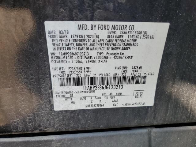 2018 Ford Taurus SEL