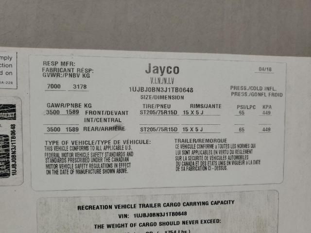 2018 Jayco JAY Flight