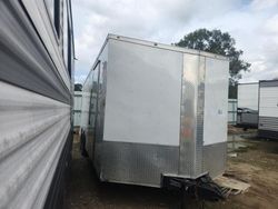 Salvage trucks for sale at Conway, AR auction: 2020 Covered Wagon Traile 2020 Covered Wagon CW85X20TA3 Enclosed Cargo Trail