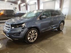 Ford Edge salvage cars for sale: 2018 Ford Edge Titanium