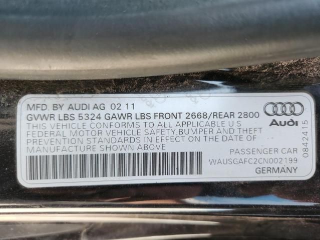 2012 Audi A7 Prestige