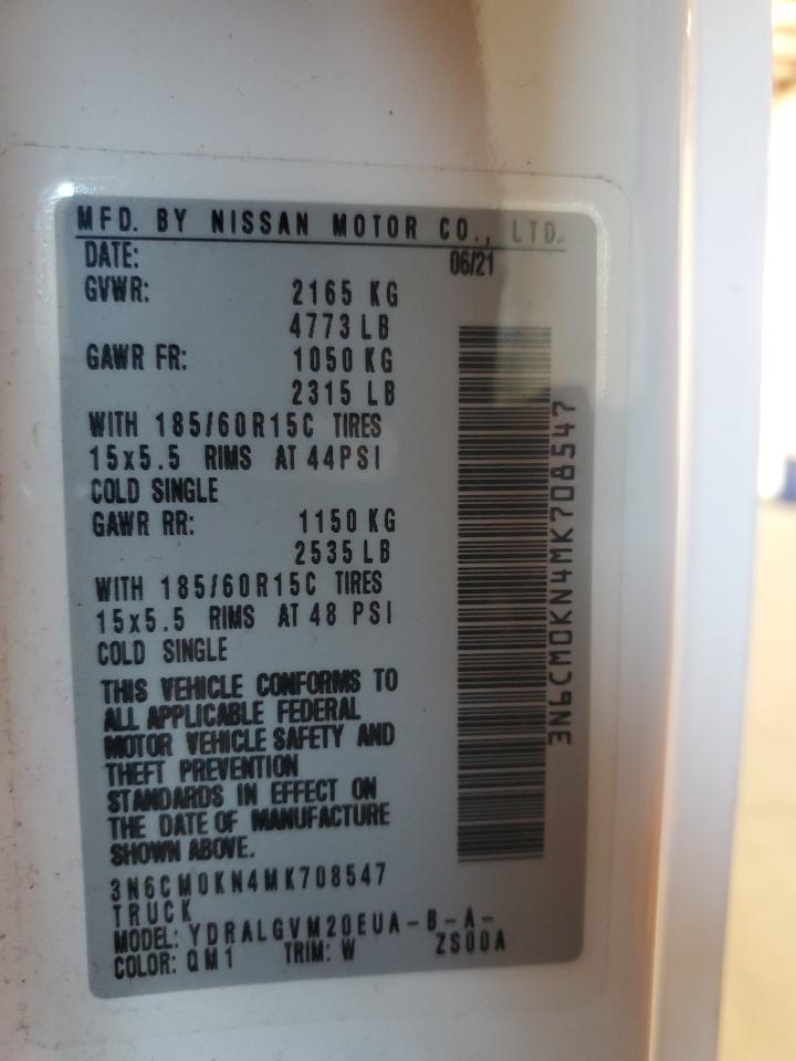 2021 Nissan NV200 2.5S