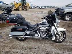 Salvage motorcycles for sale at Chicago Heights, IL auction: 2012 Harley-Davidson Flhtk Electra Glide Ultra Limited