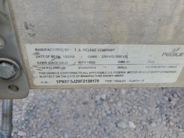 2015 Pelsue Flxatn-018 Fiber Optic Splicing Trailer