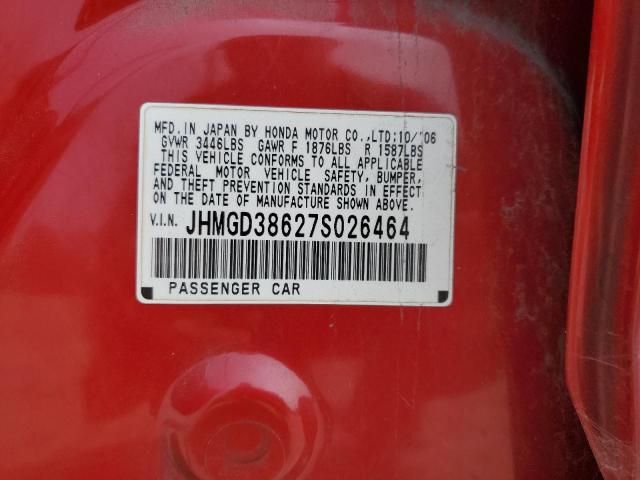 2007 Honda FIT S