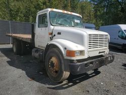 Salvage trucks for sale at Waldorf, MD auction: 1997 International 4700 Flatbed Truck