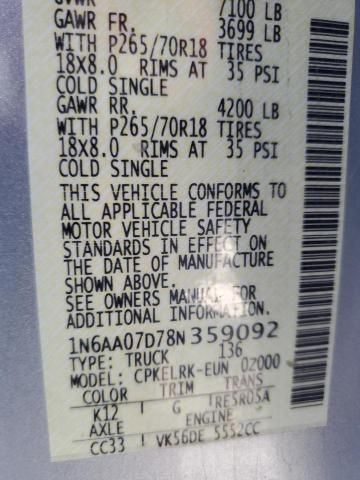 2008 Nissan Titan XE