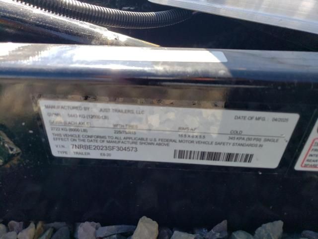 2025 Justtilers 2025 Just E8-20 Enclosed Cargo Trailer