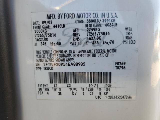 2004 Ford F250 Super Duty