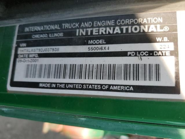 2002 International 5500I Dump Truck