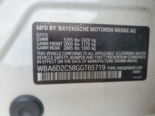 2016 BMW 640 xi Gran Coupe