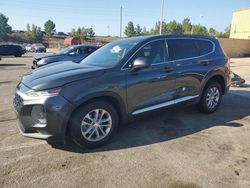 Hyundai salvage cars for sale: 2020 Hyundai Santa FE SEL