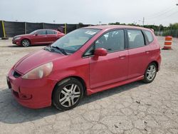 Honda fit salvage cars for sale: 2007 Honda FIT S