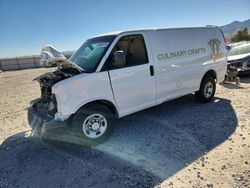Salvage trucks for sale at Magna, UT auction: 2014 Chevrolet Express G2500