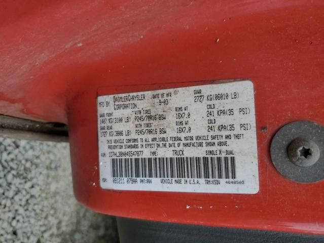 2004 Dodge Dakota Quad Sport