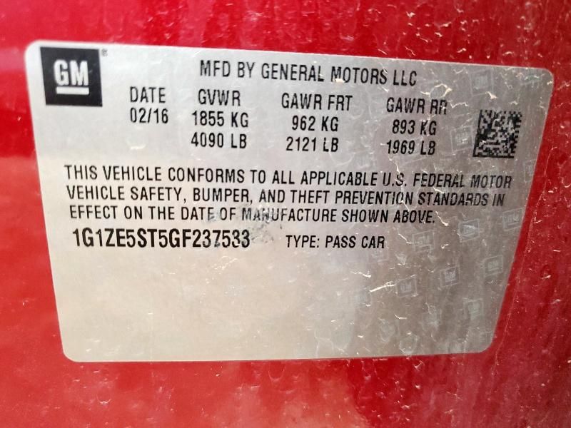 2016 Chevrolet Malibu LT