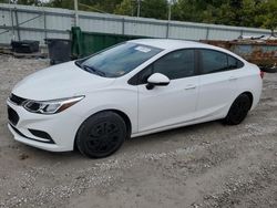 Chevrolet Cruze ls salvage cars for sale: 2018 Chevrolet Cruze LS