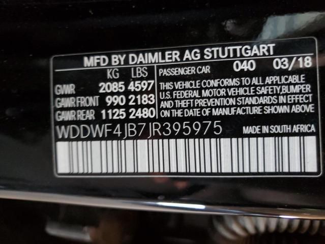 2018 Mercedes-Benz C300