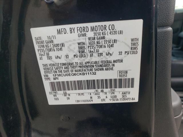 2012 Ford Escape Limited