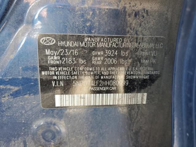 2017 Hyundai Elantra se