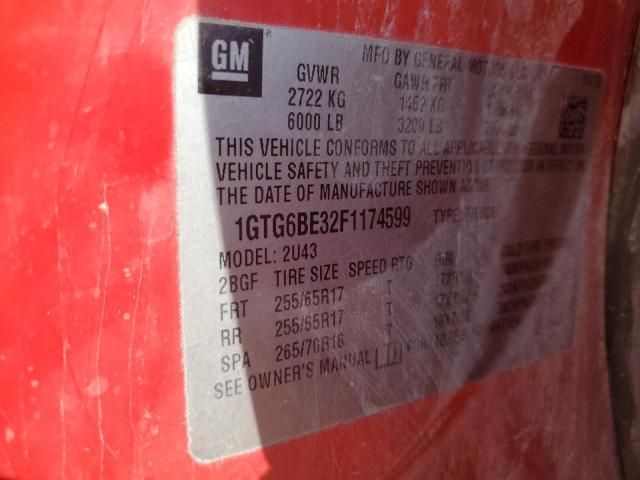 2015 GMC Canyon SLE