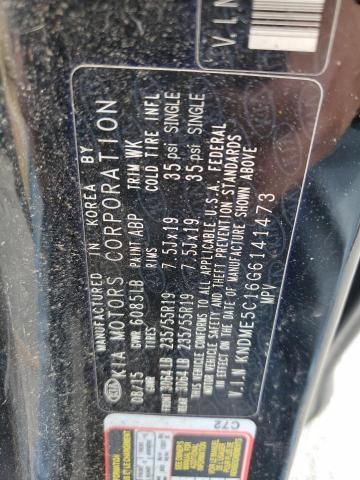 2016 KIA Sedona SXL