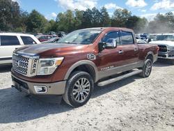 2016 Nissan Titan XD SL en venta en Madisonville, TN