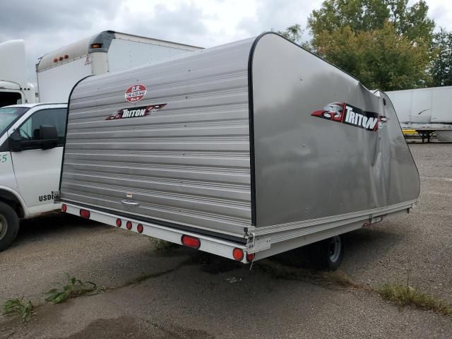 2016 Triton XT12-101 Enclosed Snowmobile Trailer