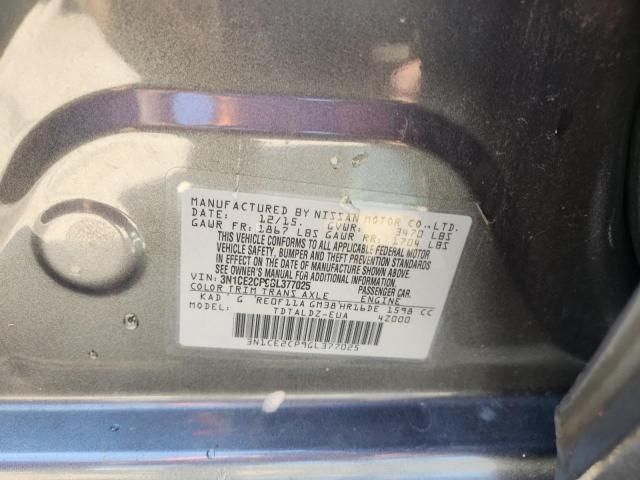 2016 Nissan Versa Note