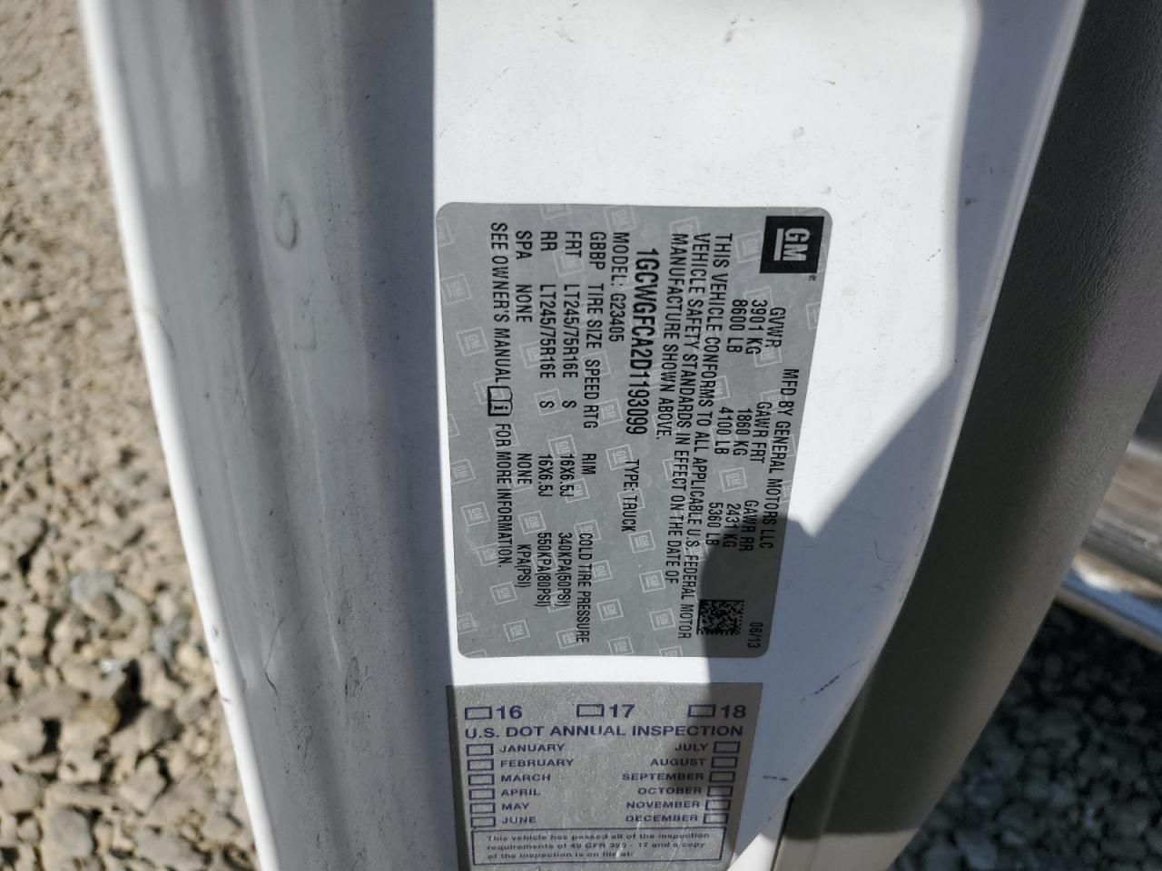 2013 Chevrolet Express G2500