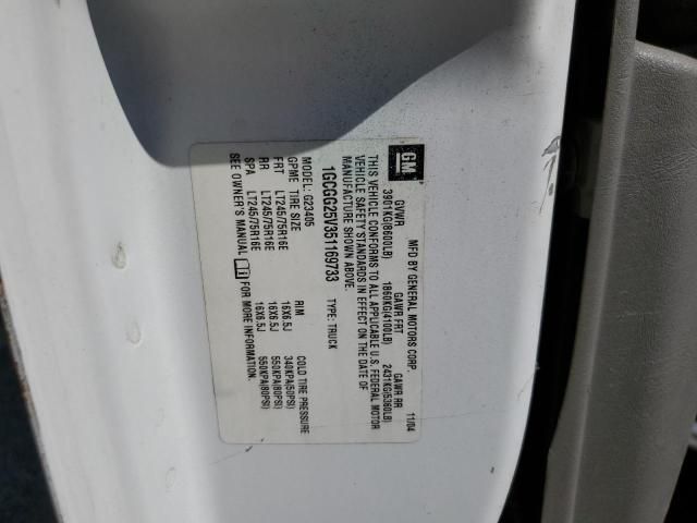 2005 Chevrolet Express G2500