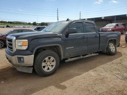 Salvage trucks for sale at Colorado Springs, CO auction: 2015 GMC Sierra K1500 SLE