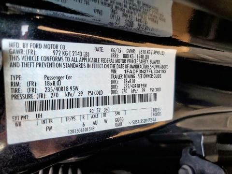2015 Ford Focus Titanium
