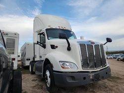 Salvage trucks for sale at Albuquerque, NM auction: 2018 Peterbilt Tractor 2018 Peterbilt 579 Semi Truck