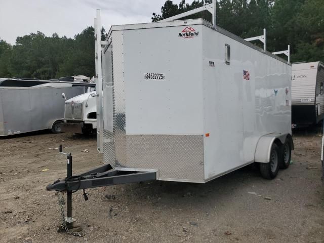 2024 Rock Solid Carg O 7 X 14 TA Enclosed Cargo TRA